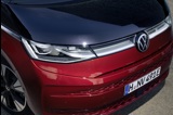 close up of a Volkswagen Multivan bonnet